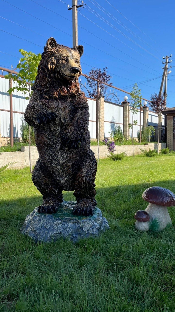 Фигура «Медведь большой», купить в Крыму и Севастополе