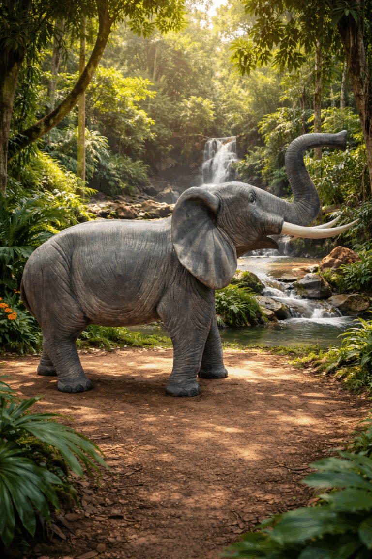Фигура «Слон огромный», купить в Крыму и Севастополе
