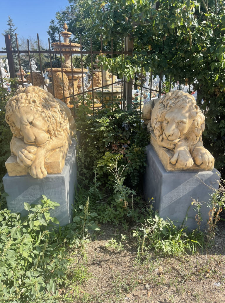 Садово парковая скульптура «Ливадийский Лев», купить в Крыму и Севастополе