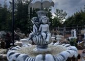 Фонтан садово-парковый «Ангелы Тройной», купить в Крыму и Севастополе