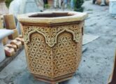 Ромбовидный вазон с узорами, купить в Крыму и Севастополе