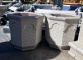 Ромбовидный вазон с узорами, купить в Крыму и Севастополе
