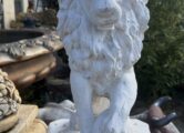 Лев с шариком из натурального камня, купить в Крыму и Севастополе