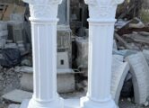 Колонна декоративная бетонная (садовая, коринфский стиль), купить в Крыму и Севастополе