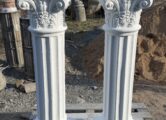 Колонна декоративная бетонная (садовая, коринфский стиль), купить в Крыму и Севастополе
